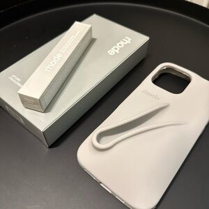 RHODE Cream Phone Case with Unique Design